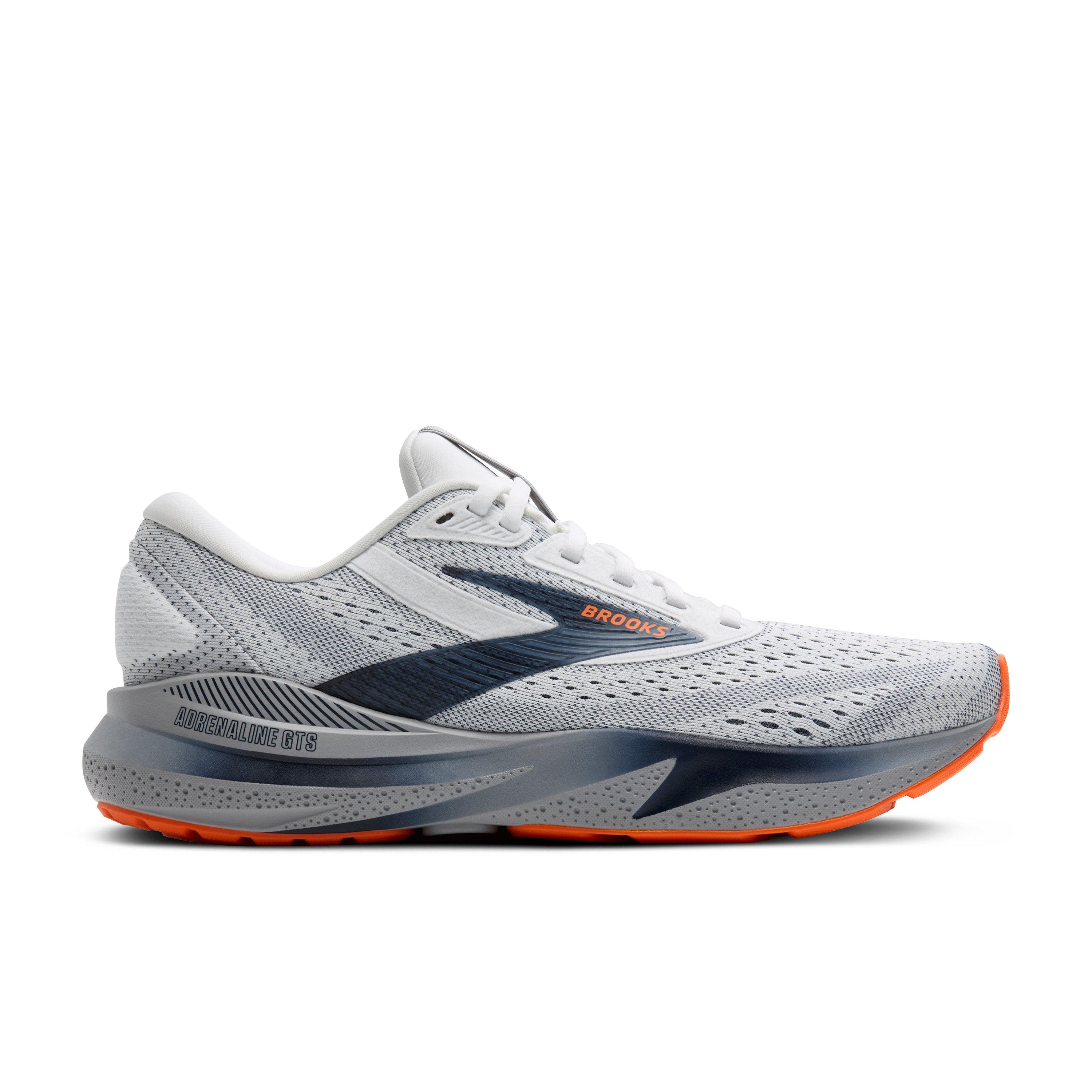 Brooks Adrenaline GTS 24 "White/Peacoat/Alloy" Men's Running Shoe